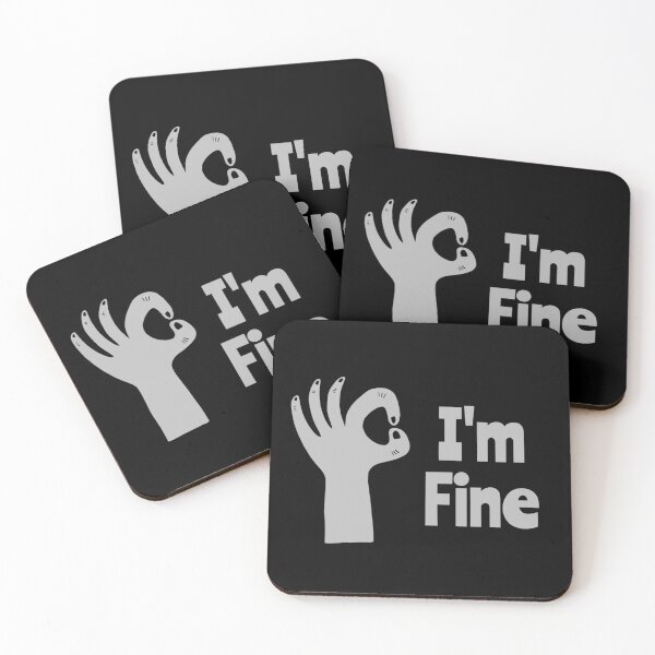 Item preview, I'm Fine designed and sold by Nesro34.