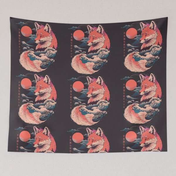 Item preview, Japanese Red Fox 4 designed and sold by TheSamuraiCat.