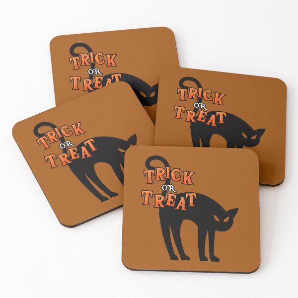 Item preview, Spooked Black Cat Trick or Treat Design designed and sold by Our Bible Journey.