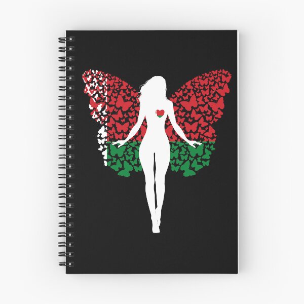 Item preview, Belarusian Girl Belarus Flag Roots Pride Butterfly designed and sold by ZNOVANNA.