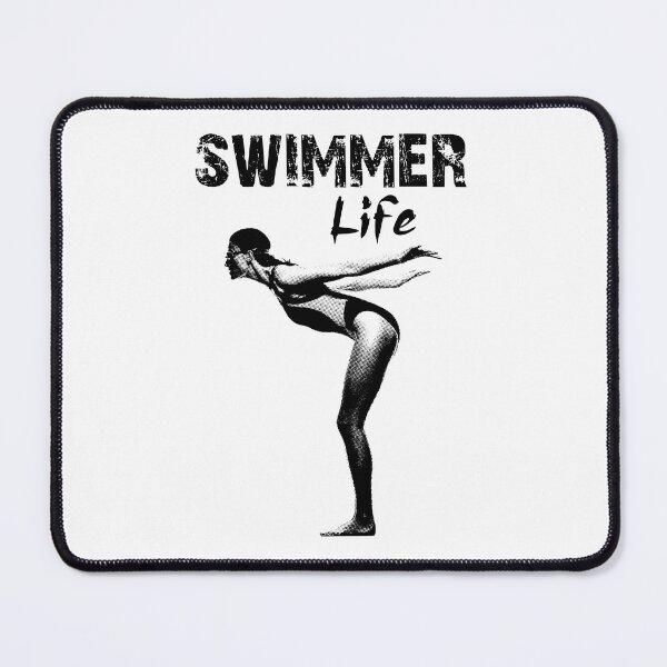 Item preview, Swimmer Life - Swimmer Woman Water Pool | Urban Street Pool Beach Clothing designed and sold by MadeByRobots.