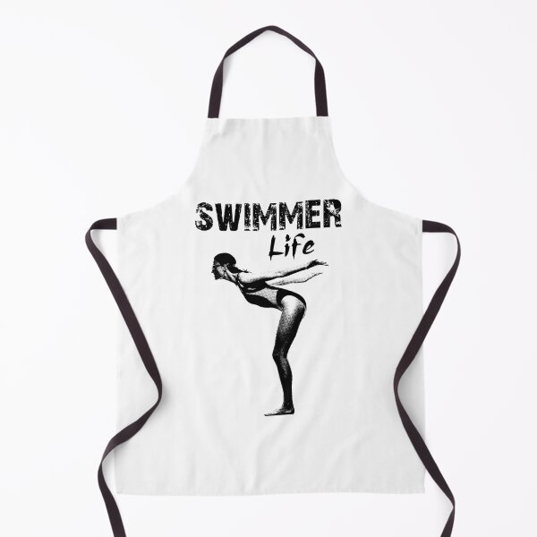 Item preview, Swimmer Life - Swimmer Woman Water Pool | Urban Street Pool Beach Clothing designed and sold by MadeByRobots.