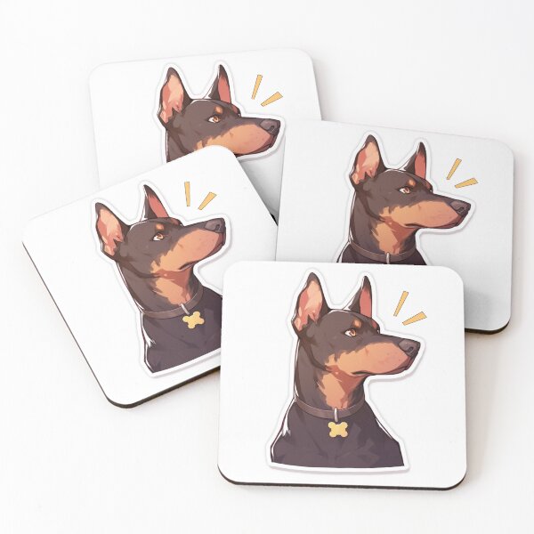 Item preview, Cute Doberman // Bone // Guarding dog // Best Friend // Dog Paw designed and sold by SMARTKIT  DESIGNAGENCY.