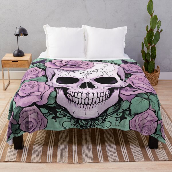 Item preview, Pastel Goth Skull and Roses Design designed and sold by Have Mercy.