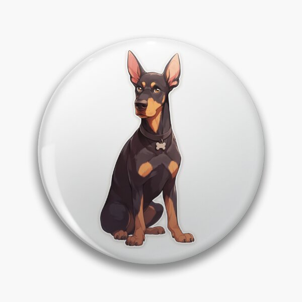 Item preview, Cute Doberman // Bone // Guarding dog // Best Friend // Dog Paw designed and sold by SMARTKIT  DESIGNAGENCY.