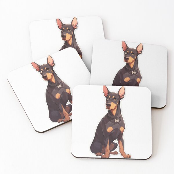 Item preview, Cute Doberman // Bone // Guarding dog // Best Friend // Dog Paw designed and sold by SMARTKIT  DESIGNAGENCY.