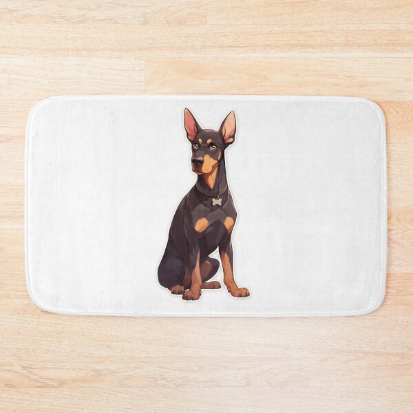 Item preview, Cute Doberman // Bone // Guarding dog // Best Friend // Dog Paw designed and sold by SMARTKIT  DESIGNAGENCY.