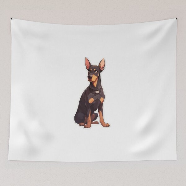 Item preview, Cute Doberman // Bone // Guarding dog // Best Friend // Dog Paw designed and sold by SMARTKIT  DESIGNAGENCY.