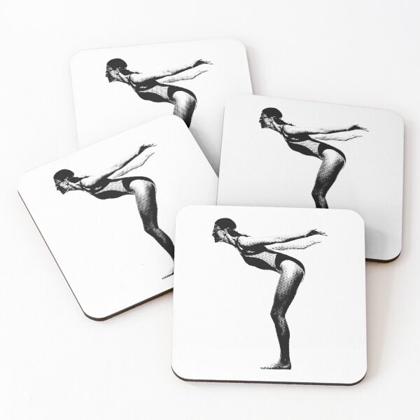 Item preview, Swimmer Life - Swimmer Woman Water Pool | Urban Street Pool Beach Wear designed and sold by MadeByRobots.