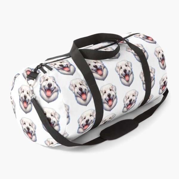 Item preview, Happy Kuvasz Dog Face designed and sold by TheAnimalZ00.