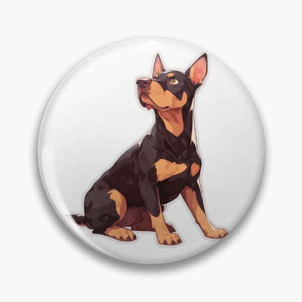 Item preview, Cute Doberman // Bone // Guarding dog // Best Friend // Dog Paw designed and sold by SMARTKIT  DESIGNAGENCY.