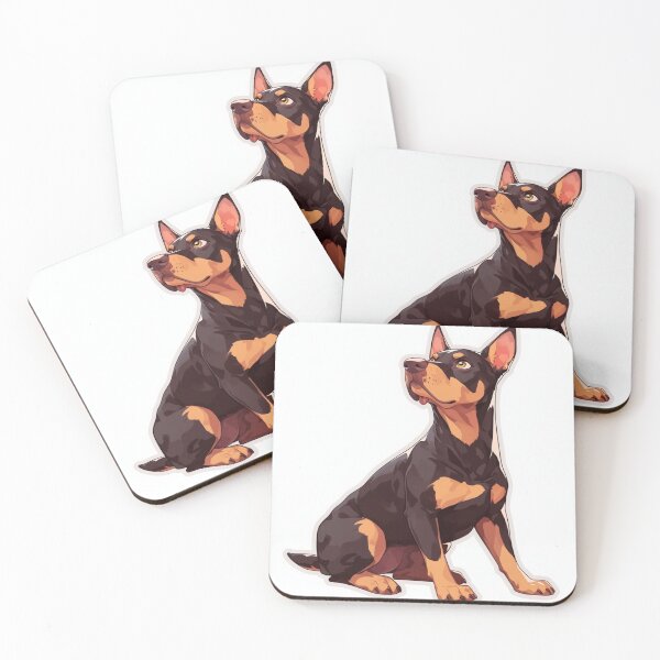 Item preview, Cute Doberman // Bone // Guarding dog // Best Friend // Dog Paw designed and sold by SMARTKIT  DESIGNAGENCY.