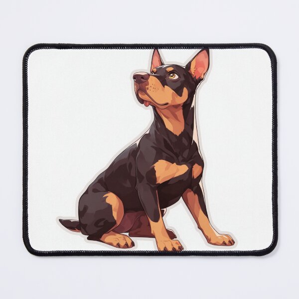 Item preview, Cute Doberman // Bone // Guarding dog // Best Friend // Dog Paw designed and sold by SMARTKIT  DESIGNAGENCY.