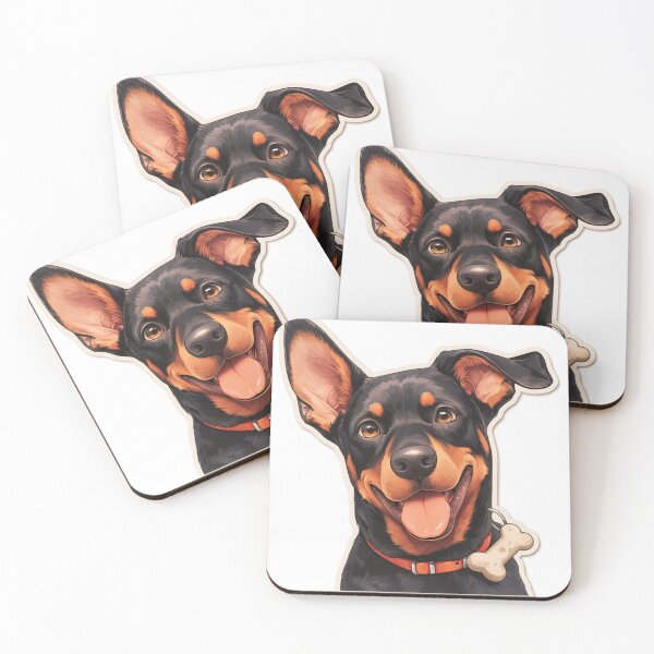 Item preview, Cute Doberman // Bone // Guarding dog // Best Friend // Dog Paw designed and sold by SMARTKIT  DESIGNAGENCY.