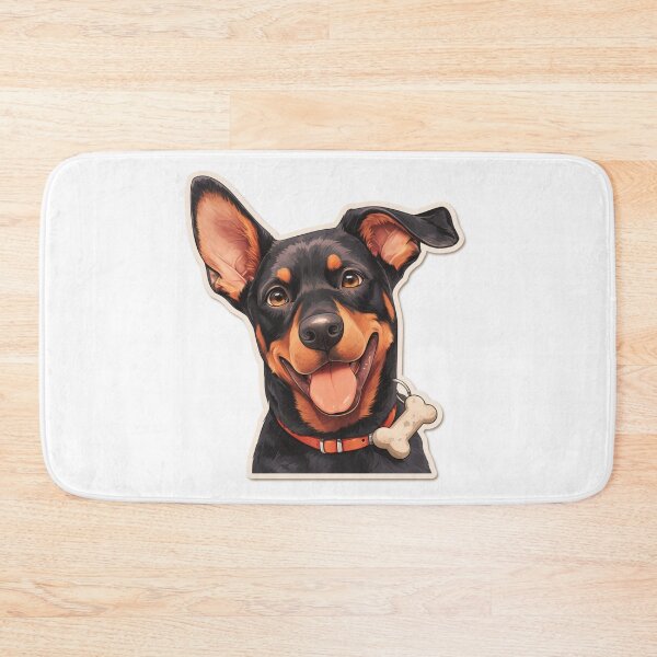Item preview, Cute Doberman // Bone // Guarding dog // Best Friend // Dog Paw designed and sold by SMARTKIT  DESIGNAGENCY.