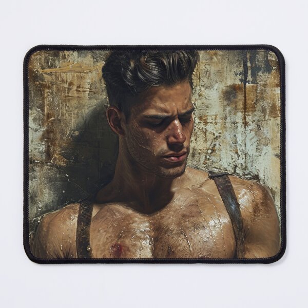 Item preview, Muscular Men in Retro Style, Strength and Elegance designed and sold by Piotrek0001.