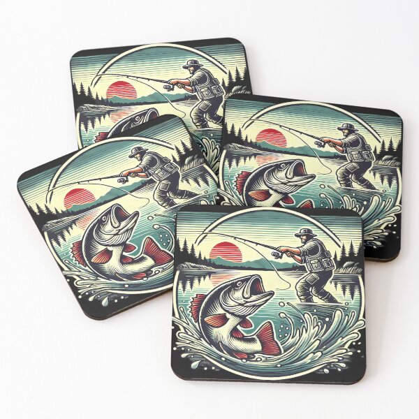 Item preview, Epic Catch: The Big Fish Fight at Sunset. designed and sold by By:MarcinK.