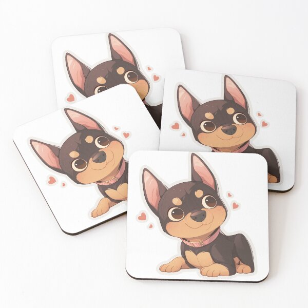 Item preview, Cute Doberman // Bone // Guarding dog // Best Friend // Dog Paw designed and sold by SMARTKIT  DESIGNAGENCY.