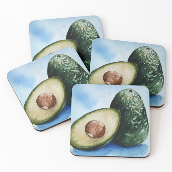 Item preview, Healthy avocado with pit designed and sold by SlavaMira.
