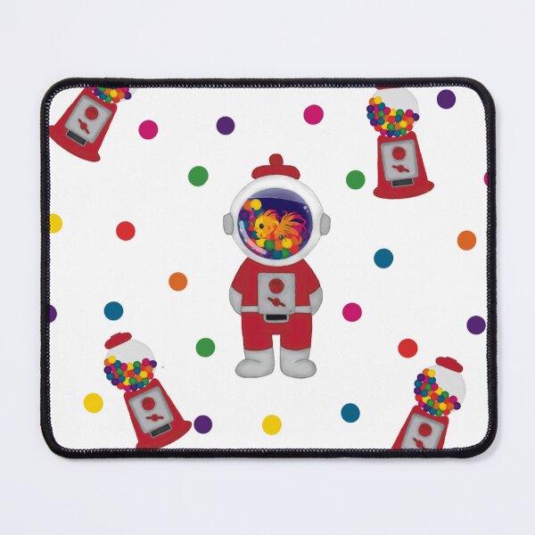 Item preview, Fish The Astronaut Gumball Party designed and sold by ChaosAndLace.
