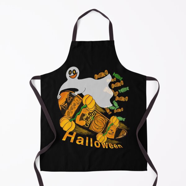 Item preview, Ghost on a skateboard with Halloween candy. designed and sold by MjKris.
