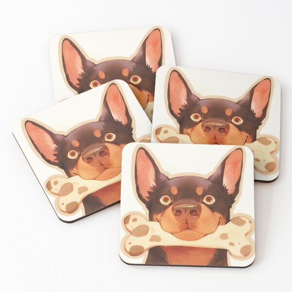Item preview, Cute Doberman // Bone // Guarding dog // Best Friend // Dog Paw designed and sold by SMARTKIT  DESIGNAGENCY.