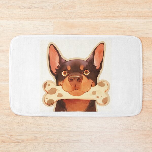 Item preview, Cute Doberman // Bone // Guarding dog // Best Friend // Dog Paw designed and sold by SMARTKIT  DESIGNAGENCY.