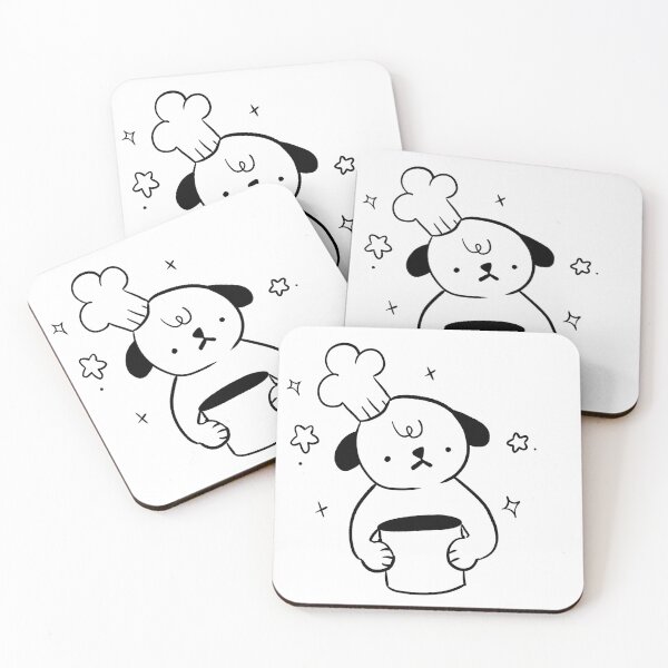 Item preview, Chef dog (black) designed and sold by Rainbun.