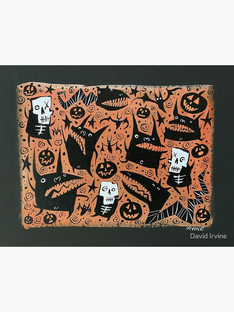 Thumbnail 2 of 2, Greeting Card, Halloween Party 2024 designed and sold by GnarledBranch.