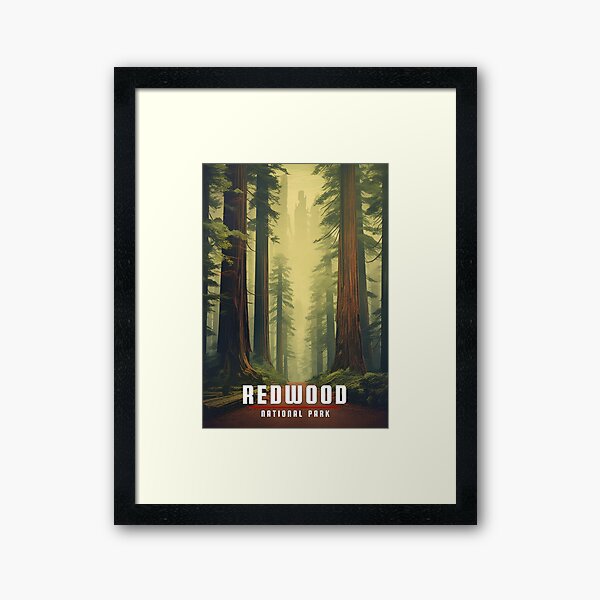 Item preview, Redwood National Park designed and sold by WanderlustArtsy.