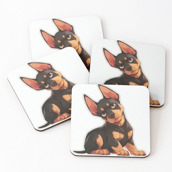 Item preview, Cute Doberman // Bone // Guarding dog // Best Friend // Dog Paw designed and sold by SMARTKIT  DESIGNAGENCY.