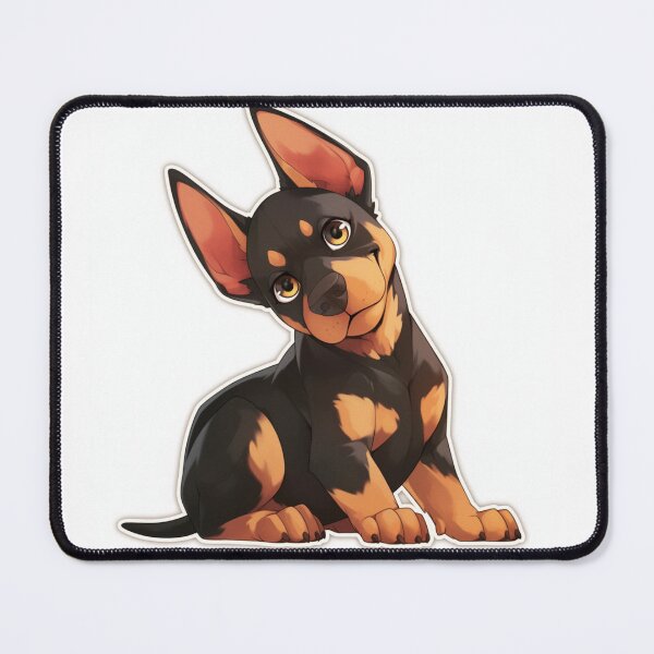 Item preview, Cute Doberman // Bone // Guarding dog // Best Friend // Dog Paw designed and sold by SMARTKIT  DESIGNAGENCY.