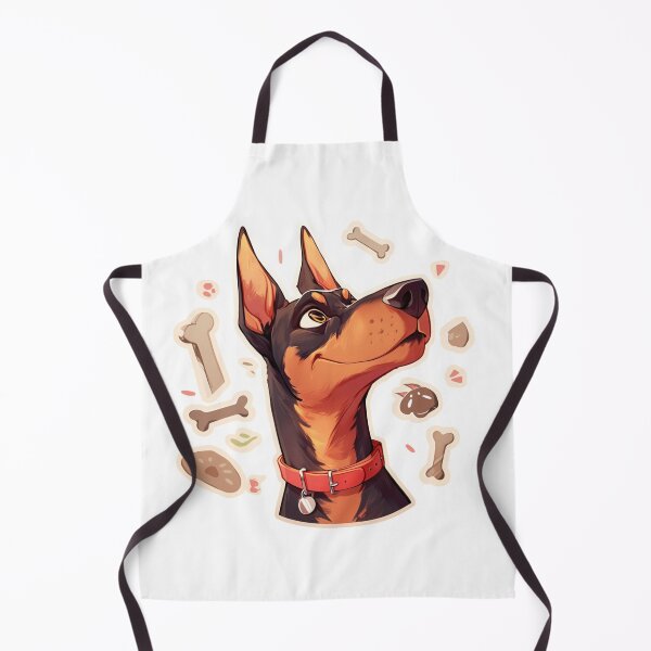 Item preview, Cute Doberman // Bone // Guarding dog // Best Friend // Dog Paw designed and sold by SMARTKIT DESIGNAGENCY.