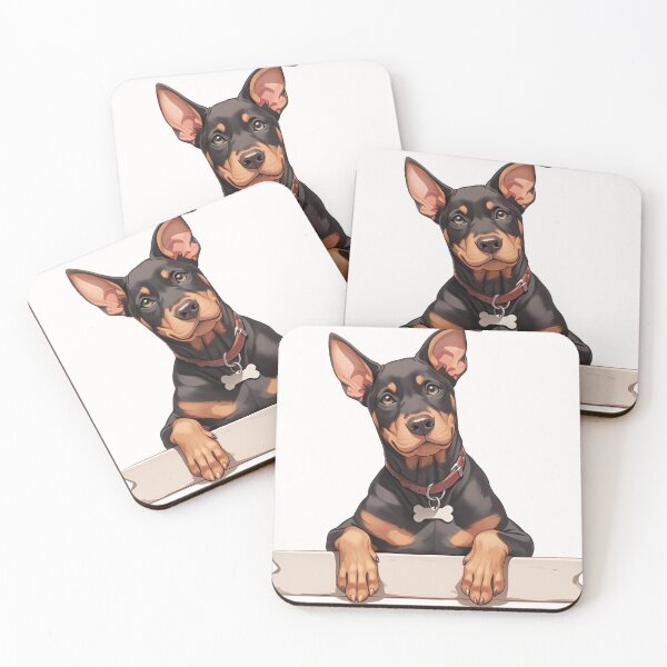 Item preview, Cute Doberman // Bone // Guarding dog // Best Friend // Dog Paw designed and sold by SMARTKIT  DESIGNAGENCY.