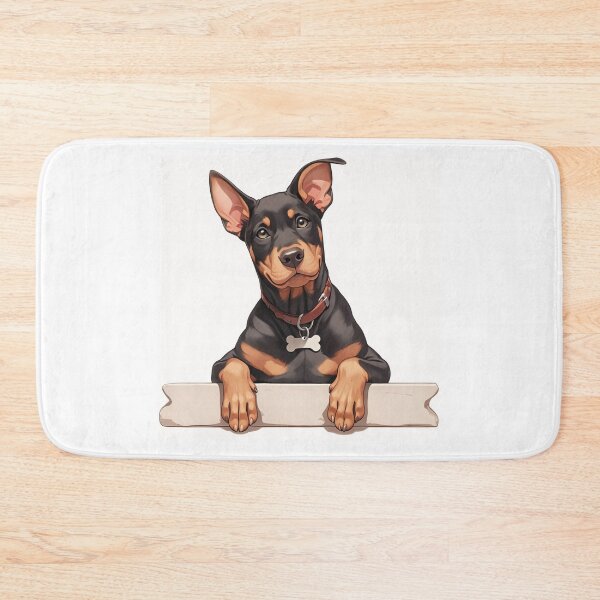 Item preview, Cute Doberman // Bone // Guarding dog // Best Friend // Dog Paw designed and sold by SMARTKIT  DESIGNAGENCY.
