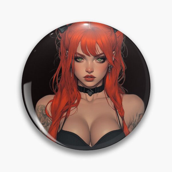 Item preview, goth girl designed and sold by CursedbyLilith.