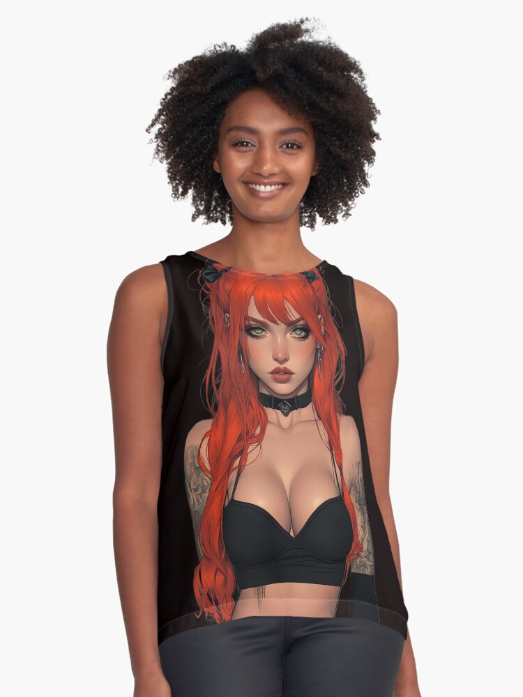 Item preview, Sleeveless Top designed and sold by CursedbyLilith.