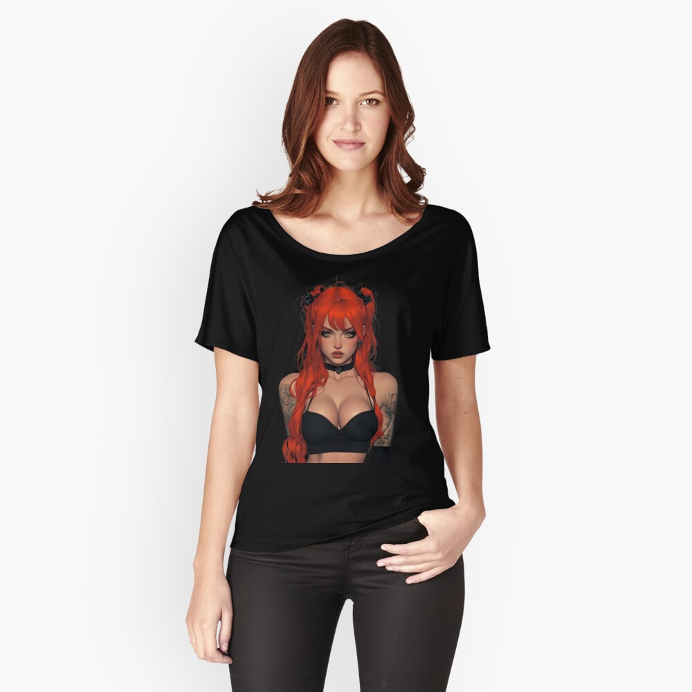 Item preview, Relaxed Fit T-Shirt designed and sold by CursedbyLilith.