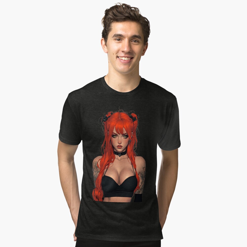 Item preview, Tri-blend T-Shirt designed and sold by CursedbyLilith.
