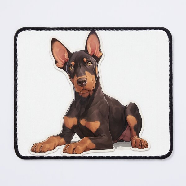Item preview, Cute Doberman // Bone // Guarding dog // Best Friend // Dog Paw designed and sold by SMARTKIT  DESIGNAGENCY.
