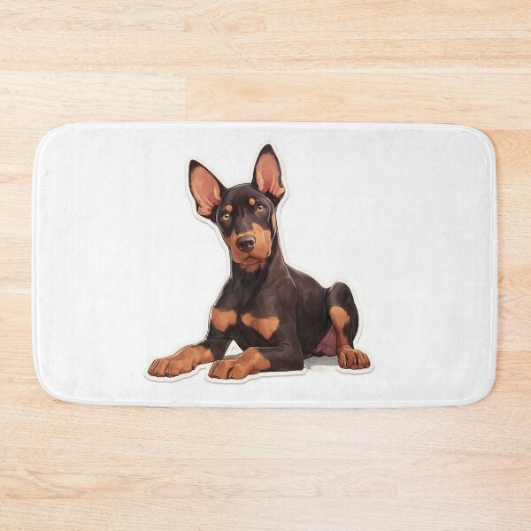 Item preview, Cute Doberman // Bone // Guarding dog // Best Friend // Dog Paw designed and sold by SMARTKIT  DESIGNAGENCY.