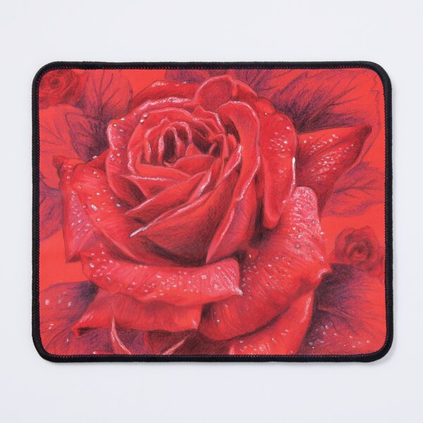 Item preview, red rose designed and sold by Ekaterina Biserova.