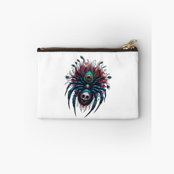 Item preview, Spider Beautiful Peacock Feather Colors Pretty/ Creepy designed and sold by SomniferumWars.