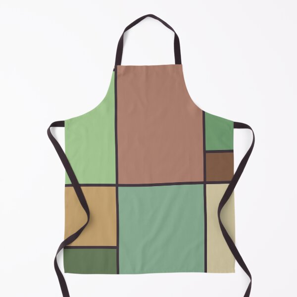 Item preview, Mondrian Style Abstract Geometric Art Earth Tones designed and sold by Jeallan Designs.