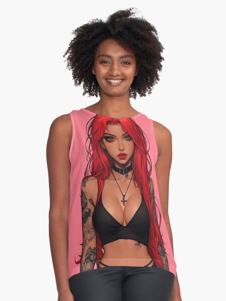 Item preview, Sleeveless Top designed and sold by CursedbyLilith.