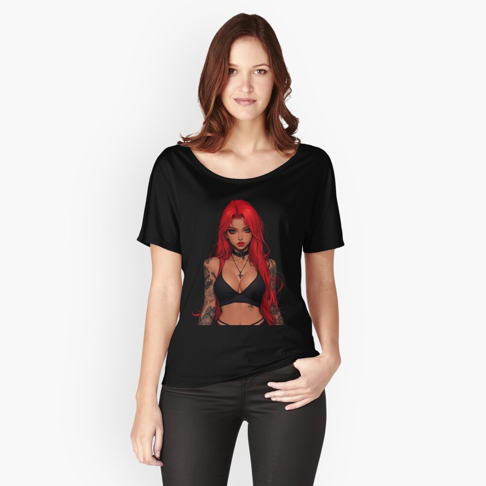 Item preview, Relaxed Fit T-Shirt designed and sold by CursedbyLilith.