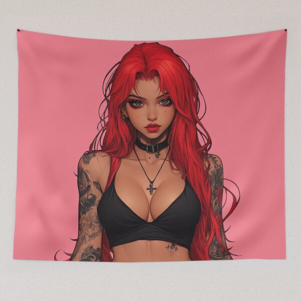 Item preview, Goth Girl designed and sold by CursedbyLilith.