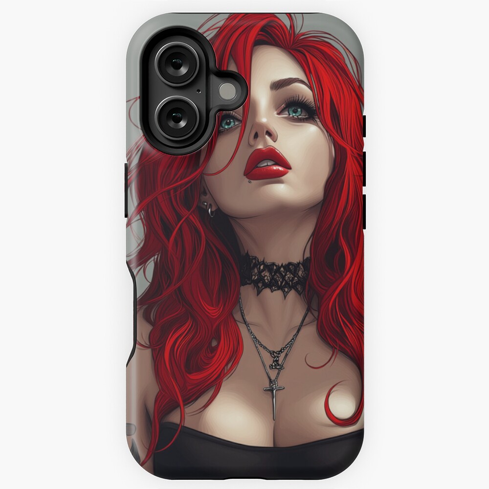 Item preview, iPhone Magsafe Tough Case designed and sold by CursedbyLilith.