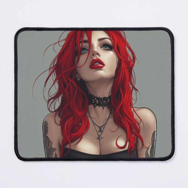Item preview, goth girl designed and sold by CursedbyLilith.