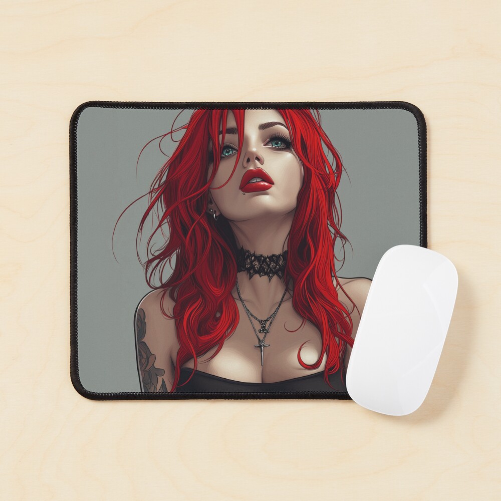 Item preview, Mouse Pad designed and sold by CursedbyLilith.